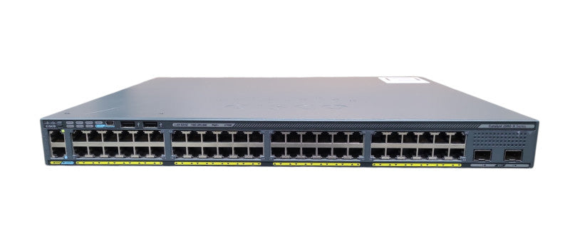 Cisco Catalyst 2960-X 48 Port PoE+ Network Switch WS-C2960X-48LPD-L V05