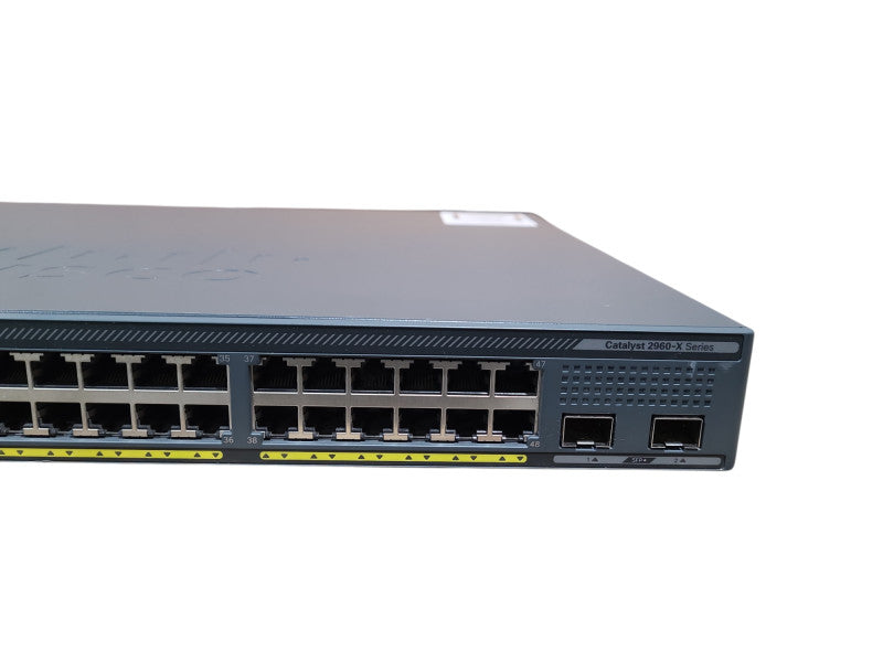 Cisco Catalyst 2960-X 48 Port PoE+ Network Switch WS-C2960X-48LPD-L V05