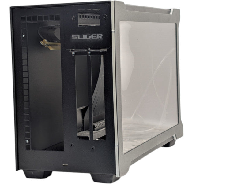SLIGER Ultra-Compact mini ITX Desktop PC Case READ  -