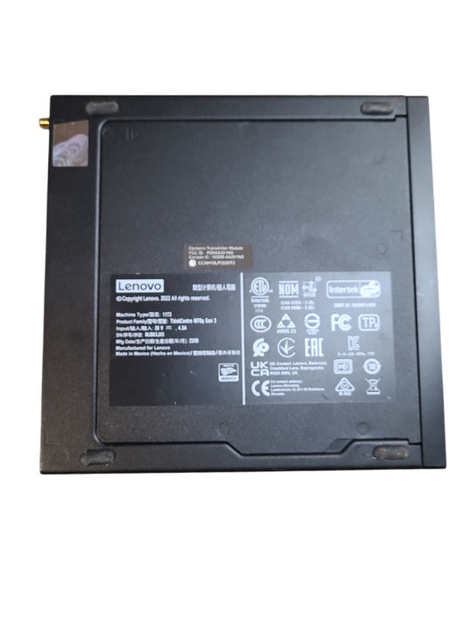 Lenovo ThinkCentre M70q Gen 3  i5-12400T 1.8GHz 16GB DDR4 256GB NVMe