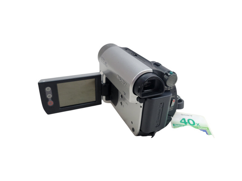 Sony DCR-HC52 Silver MiniDV HandyCam Camcorder w/ Battery %