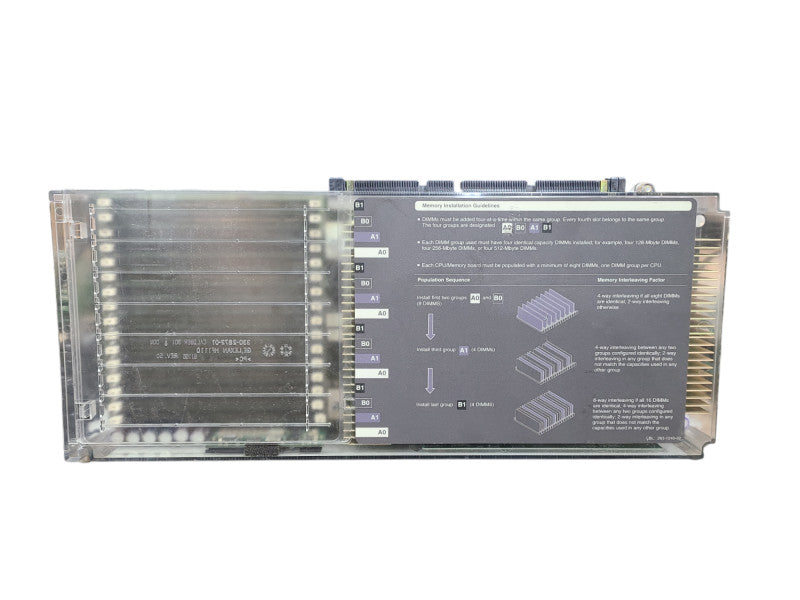 Sun Microsystems Memory Expansion Chassis P/N LBL-263-1241-02 *NO RAM* Q