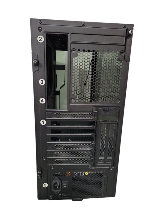 NZXT H510 Compact ATX Mid-Tower Case Tempered Glass Matte Black !
