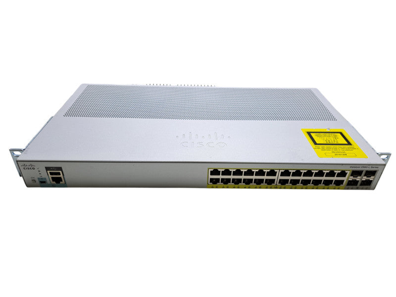Cisco WS-C2960L-24PS-LL V01 | 24-Port Gigabit PoE+ Silent Managed Switch