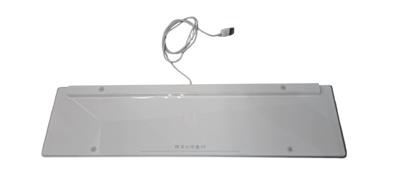 Genuine Apple White Aluminum USB Keyboard A1243 & Mighty Mouse A1152 Combo