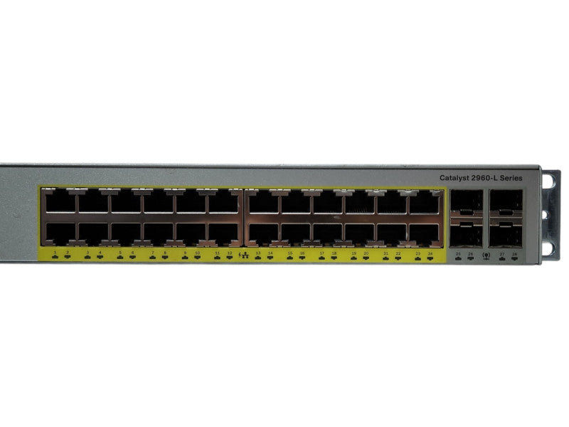 Cisco Catalyst WS-C2960L-24PS-LL 2960-L Gigabit PoE Network Switch