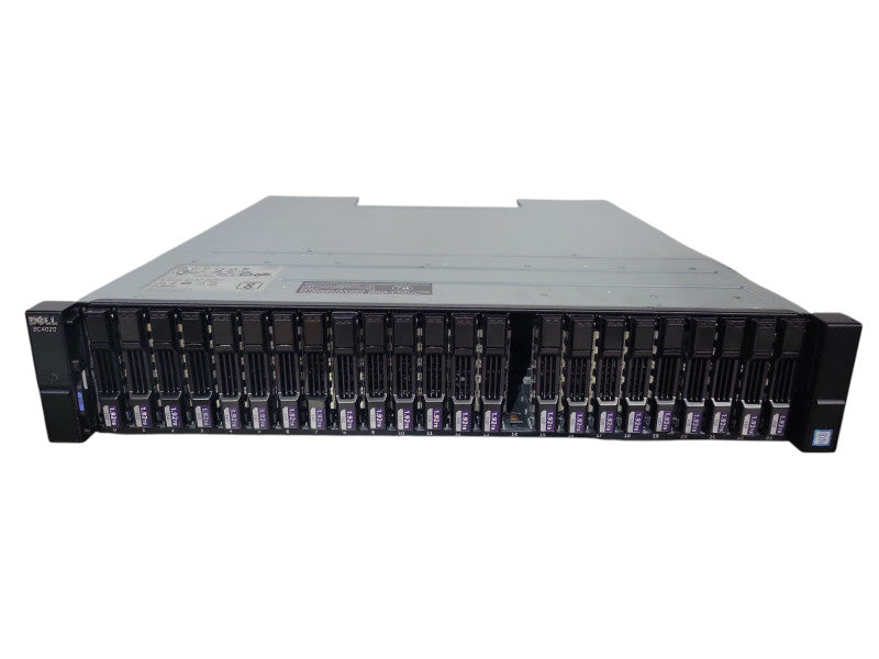 Dell Compellent SC4020 24x 2.5" Storage Array 2x 10G-iSCSI-2 Storage Contro !