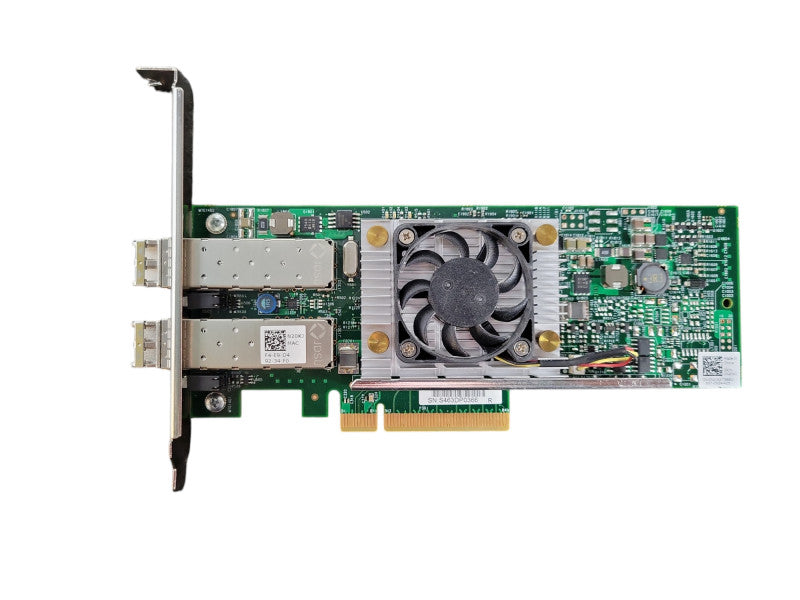 Dell Broadcom Dual-Port 10GbE SFP PCIe Network Adapter Dell P/N: 0N20KJ !