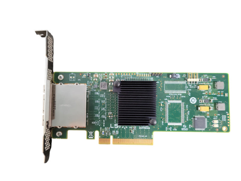 LSI SAS9200-8E LSI 8 Port 6GBPS SAS Bus Adapter PCIE Low Profile !