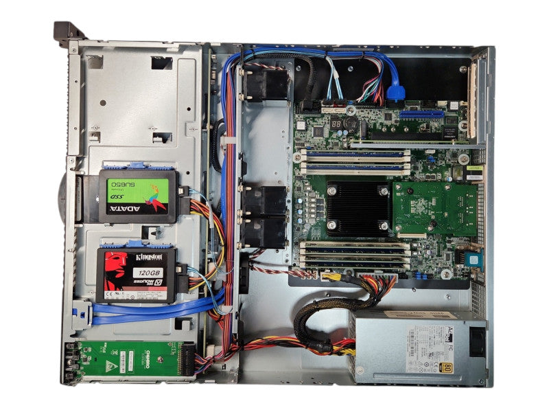 Datto S4P6 1U 4x3.5", Xeon D-2143IT 2.2GHz, 48GB DDR4, 2x 120GB SSD, 400W