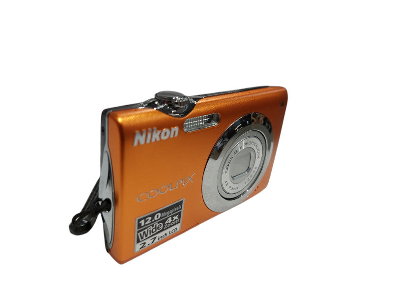 Nikon Camera CoolPix S3000 2.7" LCD 12.0 MegaPixels Orange  =