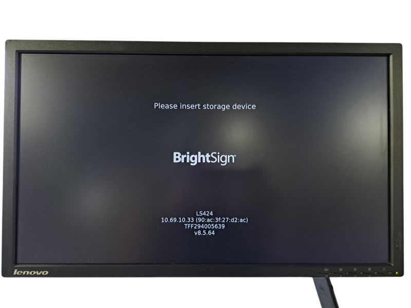 BrightSign LS4 LS424 Digital Media Player | Factory Reset