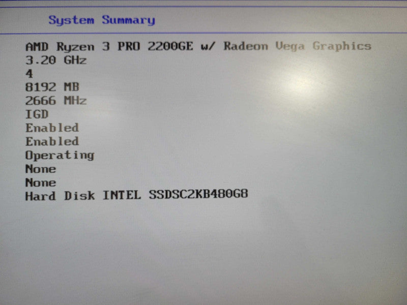 Lenovo ThinkCentre M715q | Ryzen 3 PRO 2200GE @3.20GHz 8GB RAM 480GB SSD !