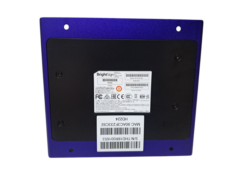 Brightsign HD224 Digital Signage Media Player HDMI 4K | Factory Reset