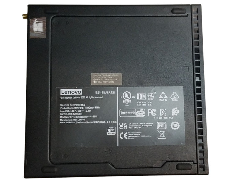 Lenovo ThinkCentre M60e USFF, Intel i5-1035G1 CPU 1.00GHz, 8GB RAM - 256GB