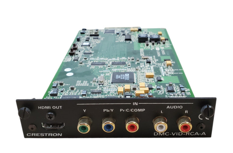 Crestron DMC-VID-RCA-A Analog Video and Audio Input Card