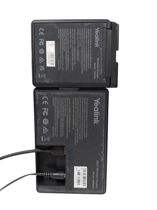 YeaLink DECT Wireless Headset WHB670 & Wireless Charger WHC60 =