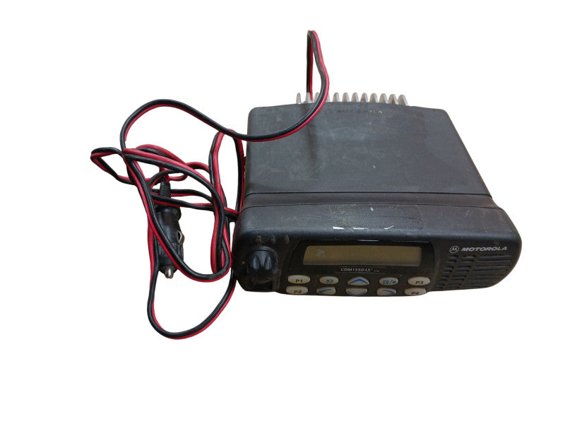 Motorola CDM1550 LS+ UHF 403-470 MHz 40 Watt 160 Channel Radio