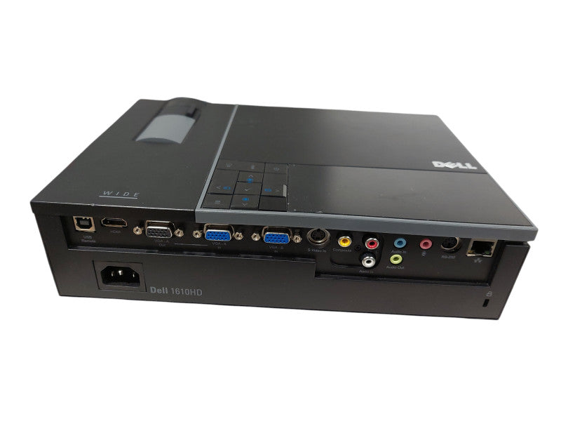 Dell DLP Front Projector Model: 1610HD with Bag, Low Lamp Hrs  Q=