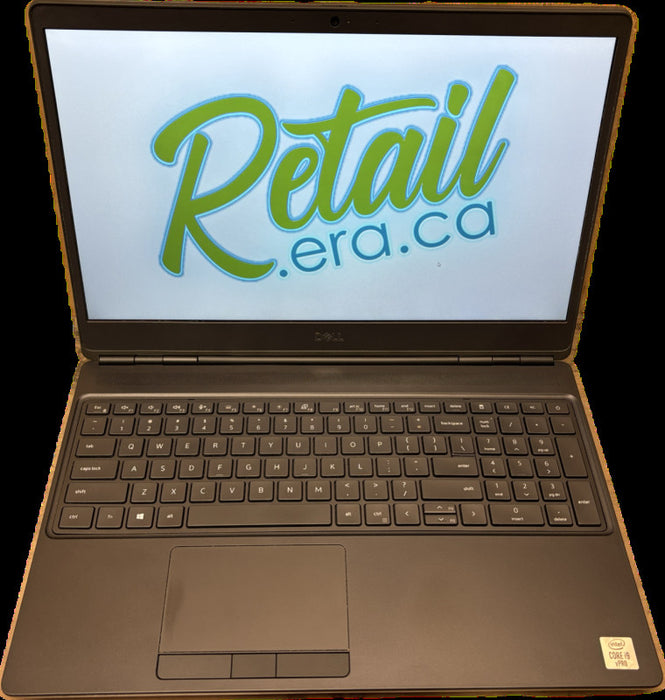 Dell Precision 7550 i9-10885H RTX5000 16GB GPU 64GB RAM 512GB SSD READ!  Lap200