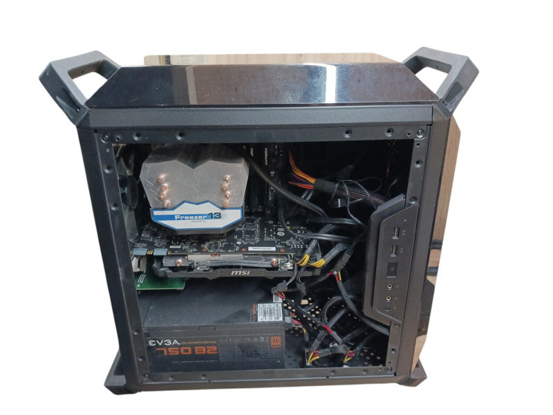 Intel i7-4790K Asus H97M-PLUS 16GB DDR3 RAM Nvidia GTX 970 Tower Desktop