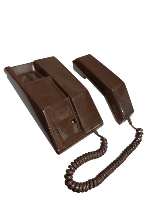 Vintage Northern Telecom Contempra Brown Telephone =