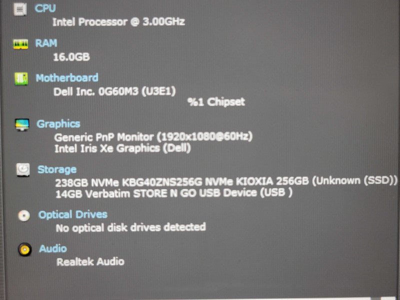 Dell Latitude 5520 i7-1185G7 16GB DDR4  256GB SSD  β Lap200