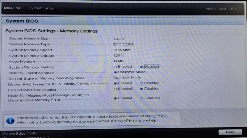 Dell PowerEdge T340 | Xeon E-2174G @3.80GHz, 48GB DDR4, H330, 2x 495W PSU Q