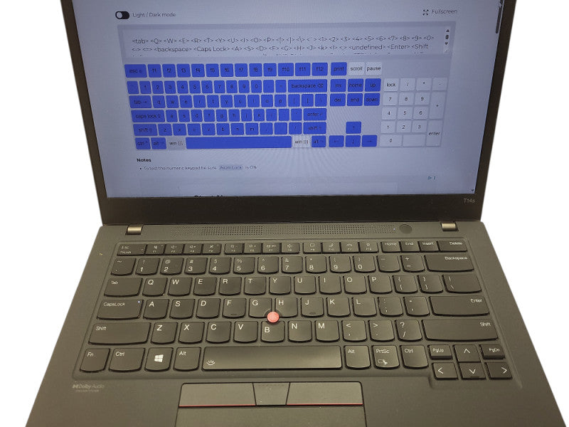 Lenovo ThinkPad T14s Ryzen 5 Pro 5650U 8GB RAM 256GB SSD No AC $ Lap200