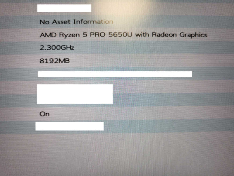 Lenovo ThinkPad T14s Ryzen 5 Pro 5650U 8GB RAM 256GB SSD No AC $ Lap200