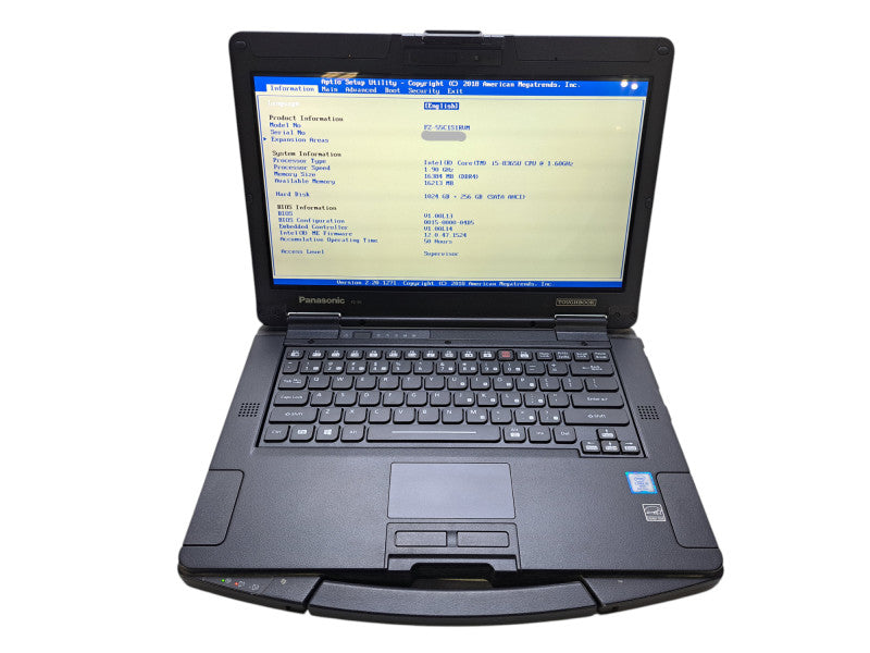 Panasonic Toughbook FZ-55 | Core i5-8365U, 16GB DDR4, 1TB+256GB, 50 HRS  Lap200