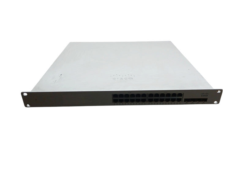 Cisco Meraki MS210-24P-HW 24x 1GE POE+ 4x 1G SFP 1U Cloud Switch UNCLAIMED