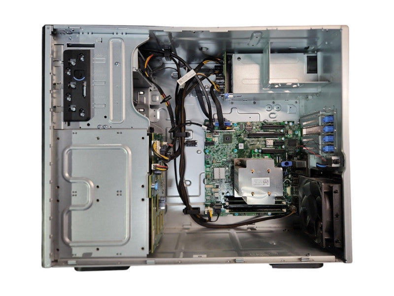Dell PE T330 8x3.5", Xeon E3-1270 v5, 32GB DDR4, No HDD & RAID, 2x 495W PSU