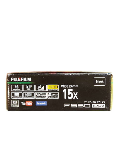 Fujifilm Digital Camera FinePix F Series F550EXR 15X 16MP Camera