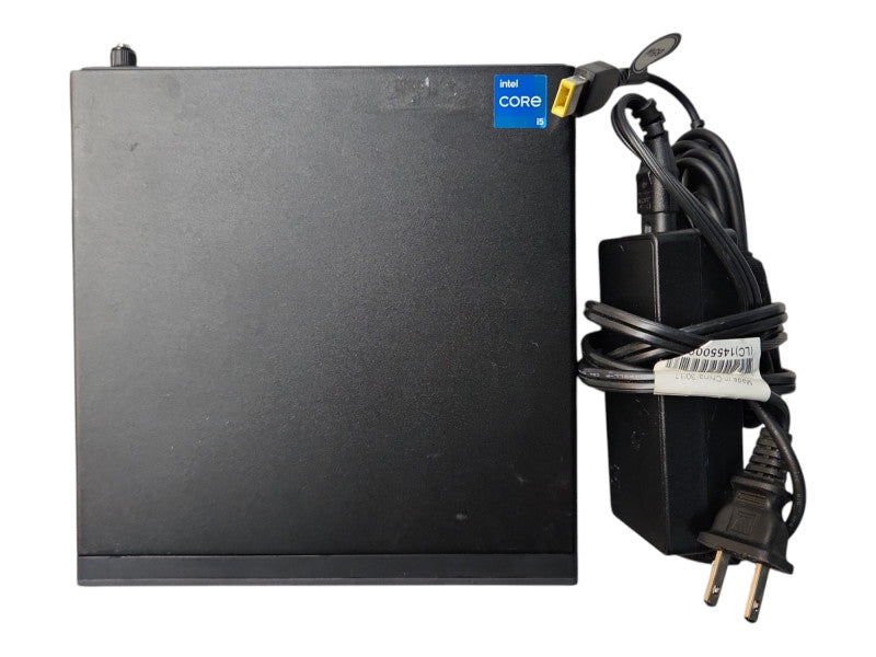 Lenovo ThinkCentre M70q Gen 3, i5-12400T, 16GB DDR4, 256GB NVMe, 65W PSU