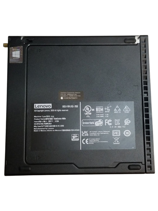 Lenovo ThinkCentre M60e USFF, Intel i5-1035G1 CPU 1.00GHz, 8GB RAM - 256GB