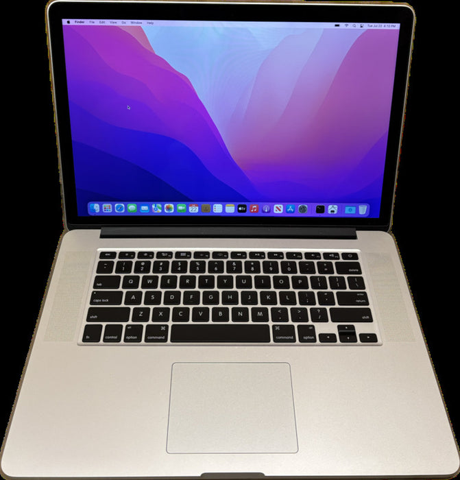 Apple MacBook Pro 15" Retina Mid-2015 i7-4770HQ@2.2GHz 16GB RAM 512GB SSD