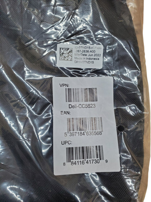 Dell Ecoloop Pro Briefcase Dell-CC5623 15" Laptop Bag - New Q