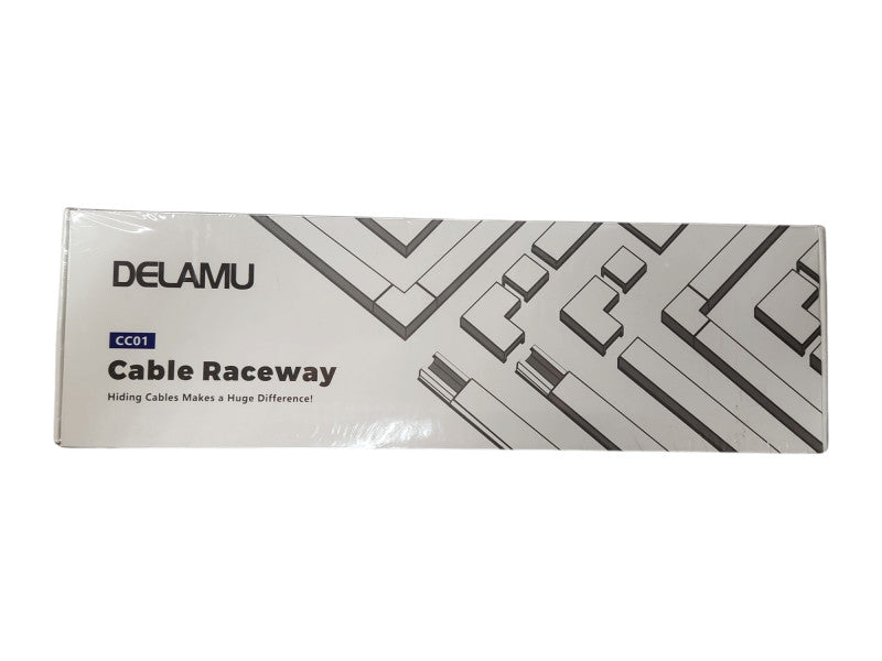 *SEALED* Delamu cable raceway CC01 Hides cables Hideaway Cable Management Q