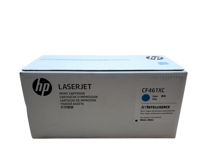 HP LaserJet CF461XC Cyan Print Cartridge - New