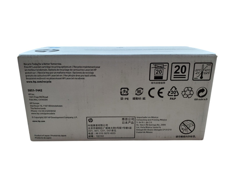 HP LaserJet CF461XC Cyan Print Cartridge - New