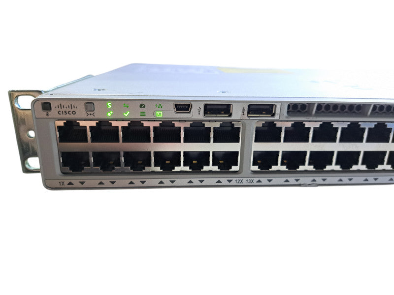 Cisco C9200L-48P-4G-E V01 | 48-Port Gigabit PoE+ Managed Switch w/ 1x PSU