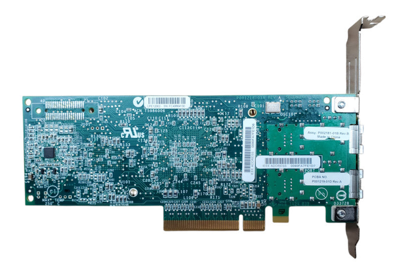 Dell Emulex Dual-Port 8GB SFP Host Bus Adapter Dell P/N: 0C856M