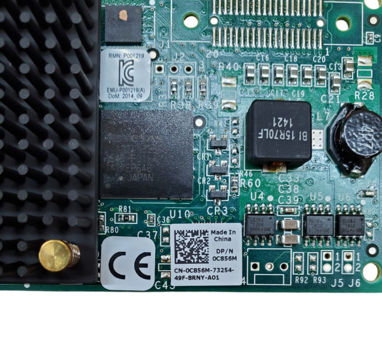 Dell Emulex Dual-Port 8GB SFP Host Bus Adapter Dell P/N: 0C856M