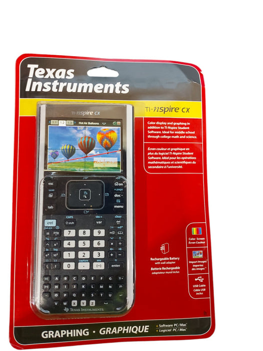 Texas Instruments TI-Nspire CX Handheld Graphing Calculator