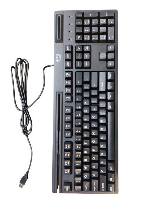 Adesso EasyTouch 630R AKB-630R Smart Card & Magnetic Stripe Reader Keyboard