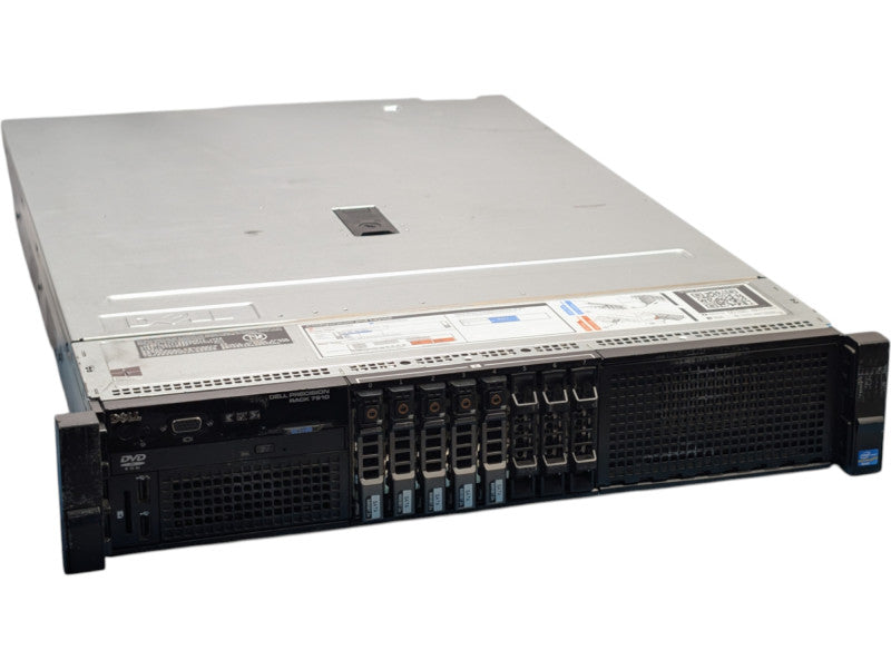 DELL Precision 7910 Rack 2x Intel Xeon E5-2680 v4 64GB RAM 5x 500GB HDD -