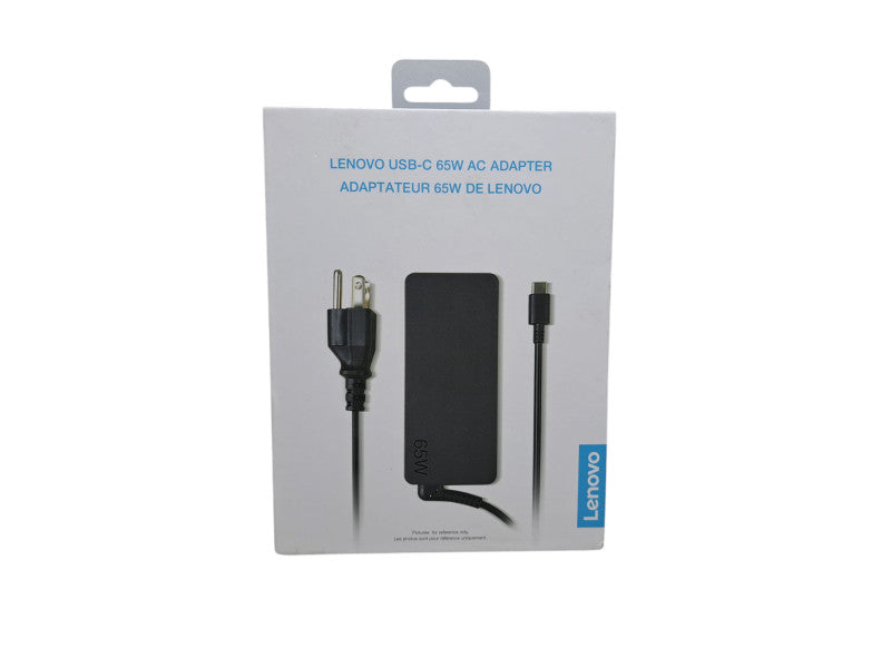 Genuine Original Lenovo 65W USB-C AC Adapter Charger (Open Box)