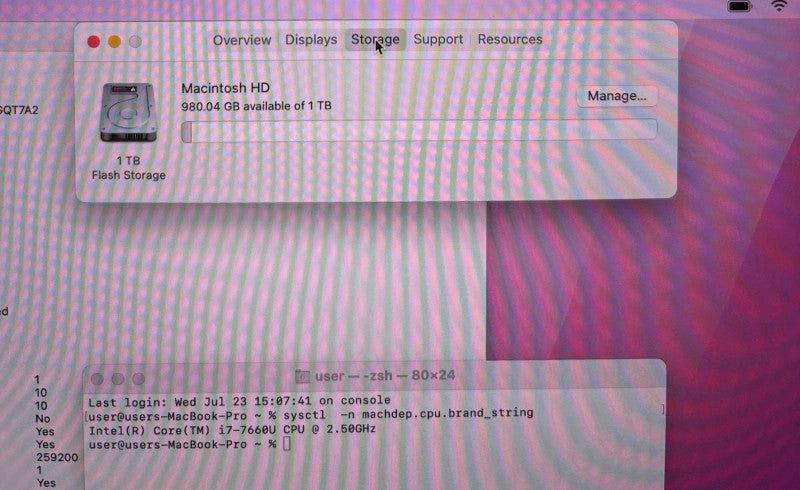 Apple MacBook Pro 13" 2017 i7-7660U@2.5GHz 16GB RAM 1TB SSD READ!