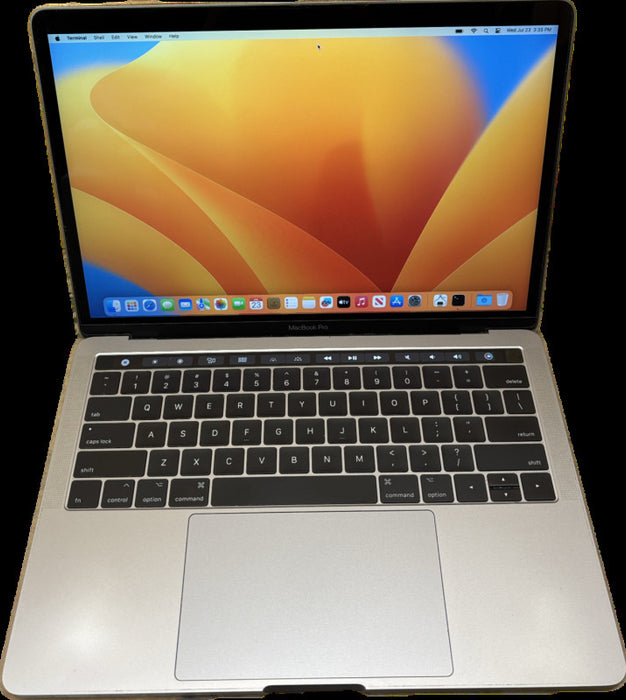 Apple MacBook Pro 13" 2017 i7-7267U 16GB 256SSD Battery Service Recommended